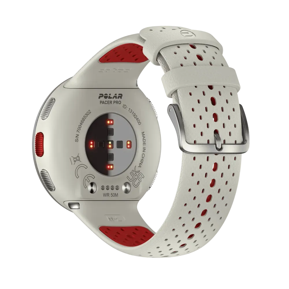 POLAR PACER PRO WHI/RED